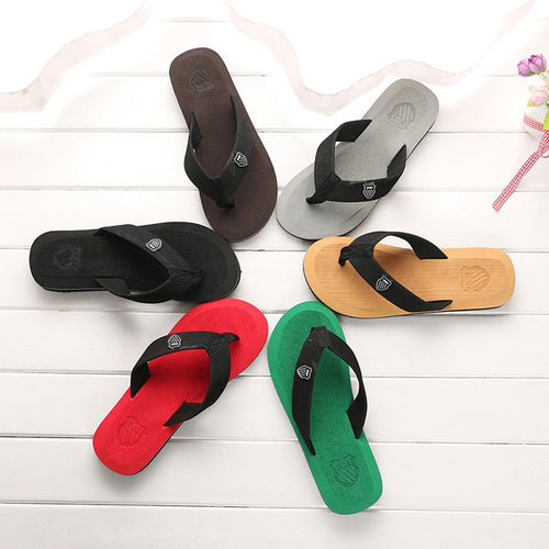 2019 Summer Men Flip Flops High Quality Beach Sandals Non-slide Male Slippers Zapatos Hombre Casual Shoes zapatos hombre 40-44