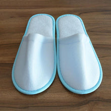 Load image into Gallery viewer, 2019 New Simple Unisex Slippers Hotel Travel Spa Portable Men Slippers Disposable Home Guest Indoor Cotton Fabric Men Slipper