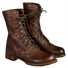 Load image into Gallery viewer, Winter Shoes Men Boots Warm Fur Genuine Leather Boots Men Non-slip Winter Boots Ankle Boots Men Winter Footwear Men Shoes Winter