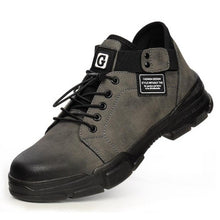 Load image into Gallery viewer, Steel Toe Safety Shoes Industrial &amp; Construction Puncture Proof Summer Men Women Breathable Mesh Work Shoes Protective Footwear
