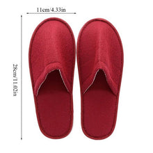 Load image into Gallery viewer, 2019 New Simple Unisex Slippers Hotel Travel Spa Portable Men Slippers Disposable Home Guest Indoor Cotton Fabric Men Slipper