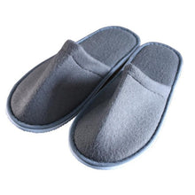 Load image into Gallery viewer, 2019 New Simple Unisex Slippers Hotel Travel Spa Portable Men Slippers Disposable Home Guest Indoor Cotton Fabric Men Slipper