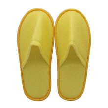 Load image into Gallery viewer, 2019 New Simple Unisex Slippers Hotel Travel Spa Portable Men Slippers Disposable Home Guest Indoor Cotton Fabric Men Slipper